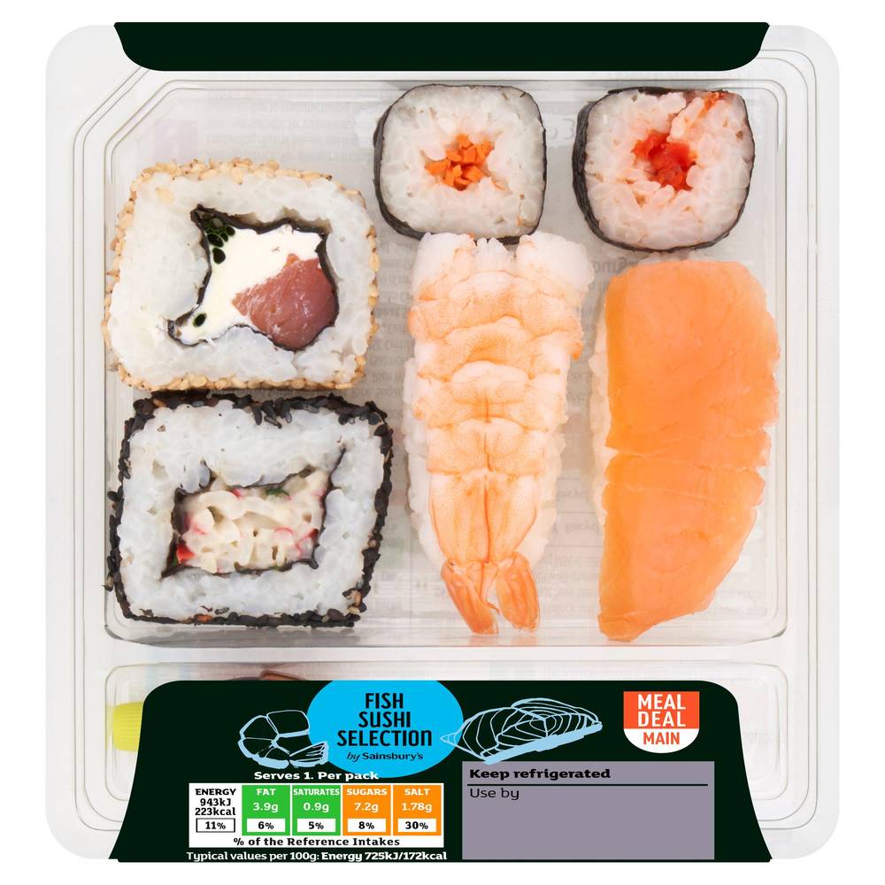 Fish Sushi Selection