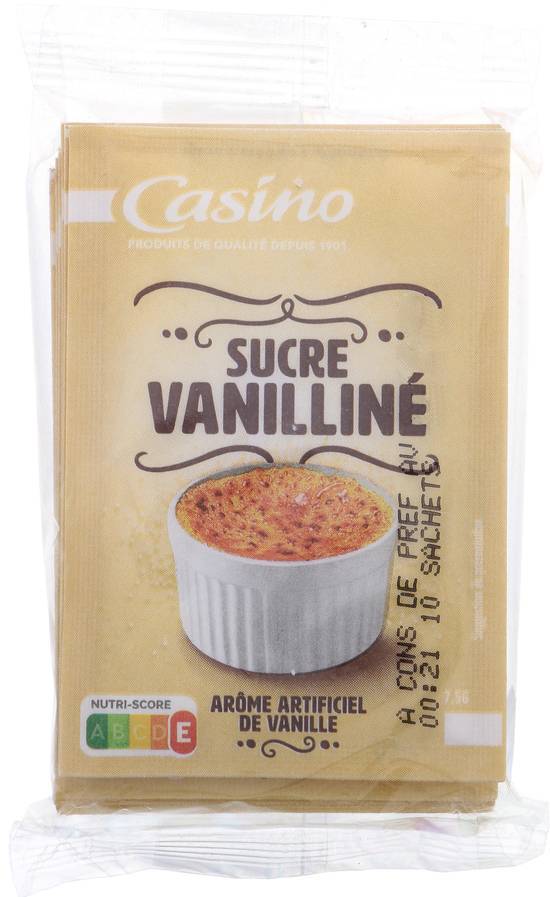 Casino - Sucre vanilliné, vanille (10)