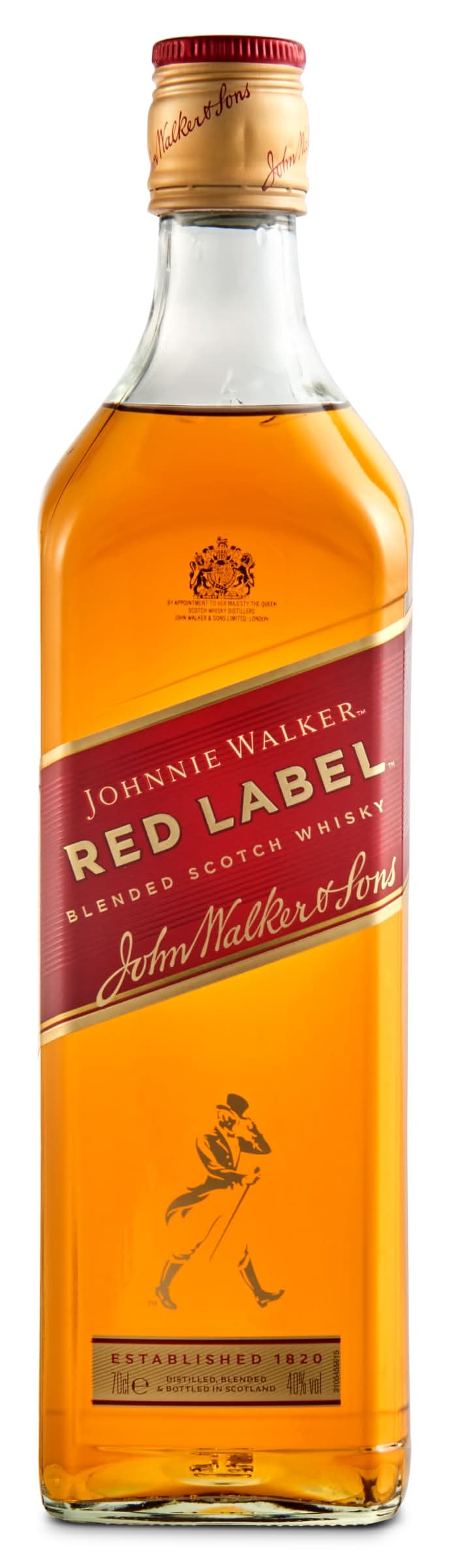 Whisky Red Label Johnnie Walker Botella 70 Cl
