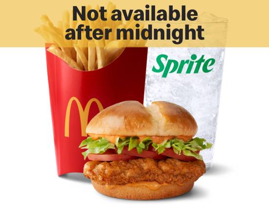 Deluxe Spicy McCrispy™ Meal