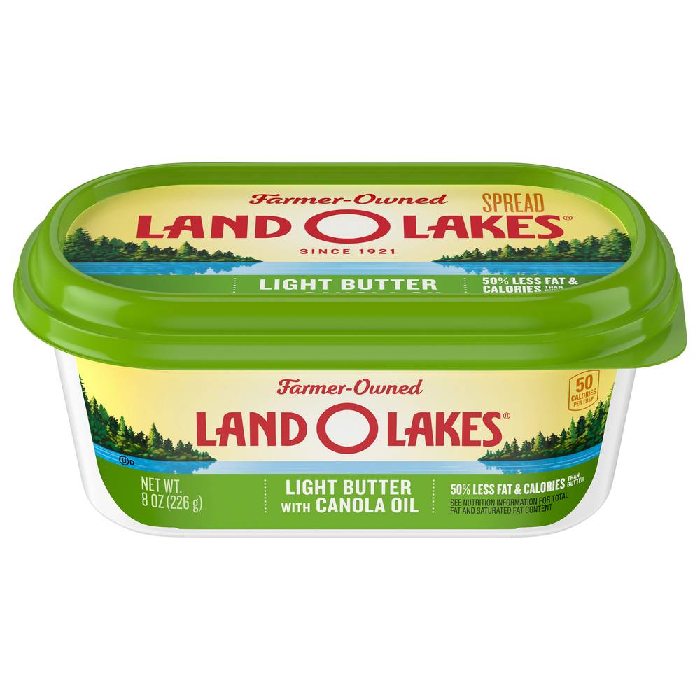 Land O'lakes Light Butter With Canola Oil (8 oz)