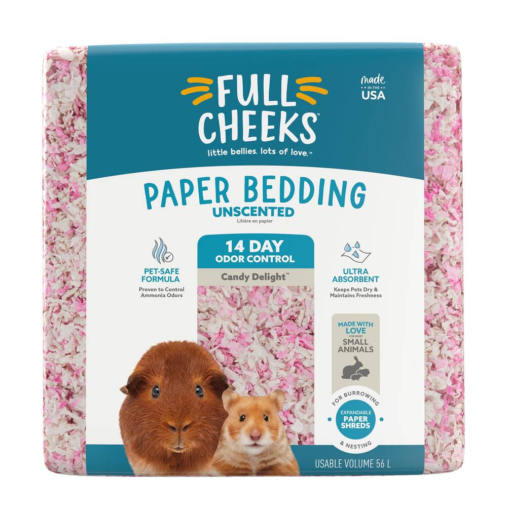 Full Cheeks Odor Control Small Pet Paper Bedding