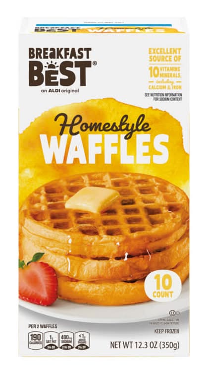 Breakfast Best Homestyle Waffles (12.3 oz, 10 ct)