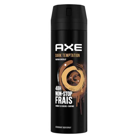 Axe Déodorant spray - 48h non-stop frais - Dark temptation - Parfum chocolat 200ml
