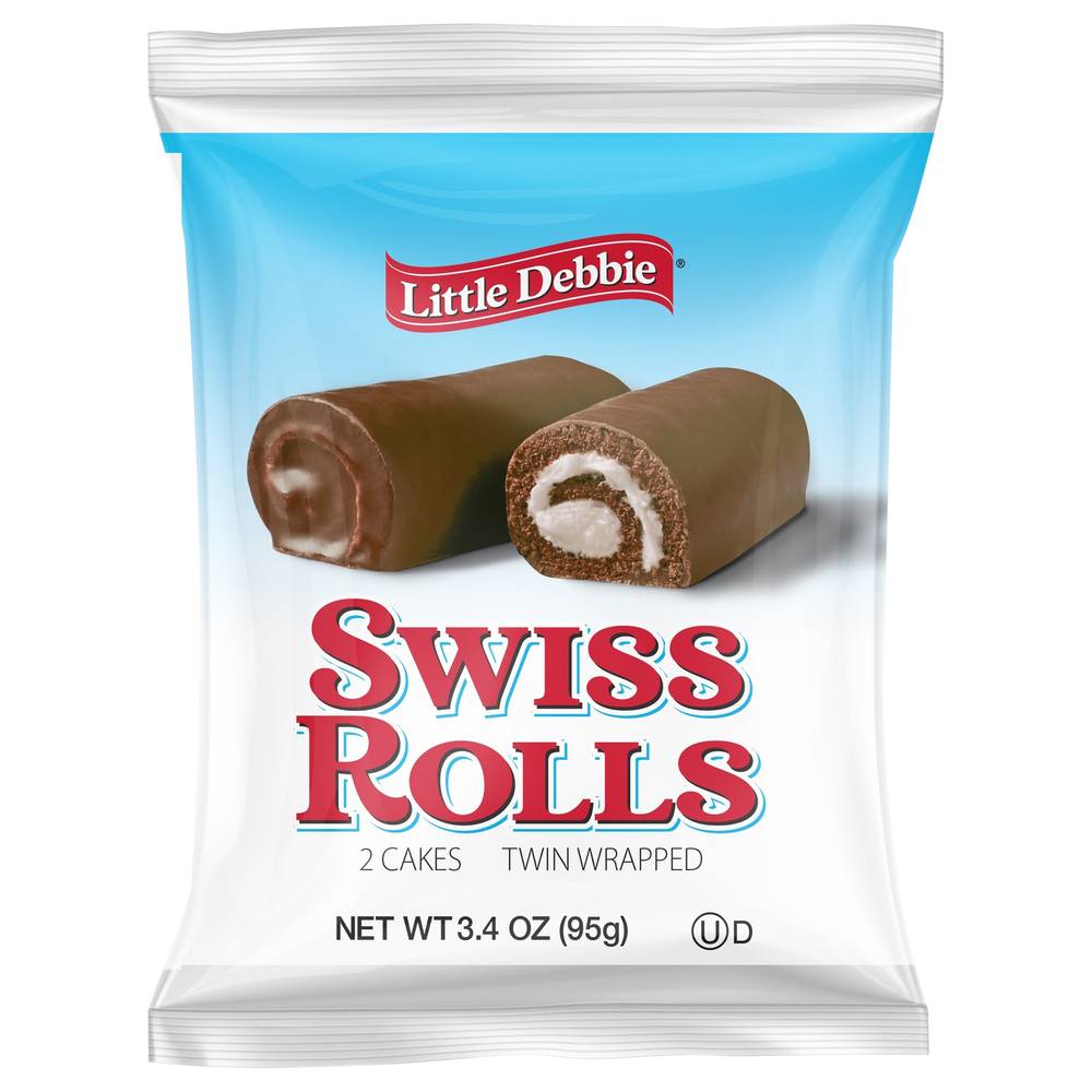 Little Debbie Twin Wrapped Swiss Rolls ( 2 ct )