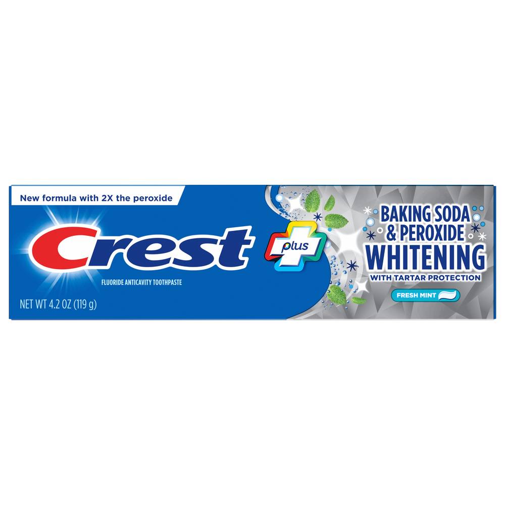 Crest Baking Soda & Peroxide Whitening Toothpaste (4.2 oz)