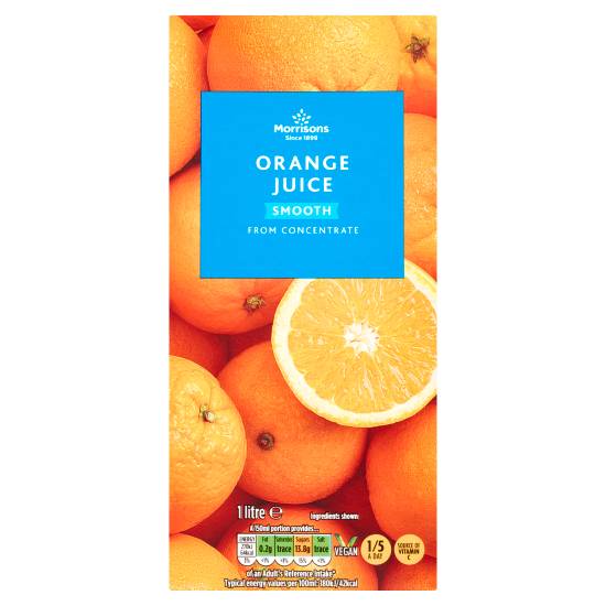 Morrisons Orange, Juice