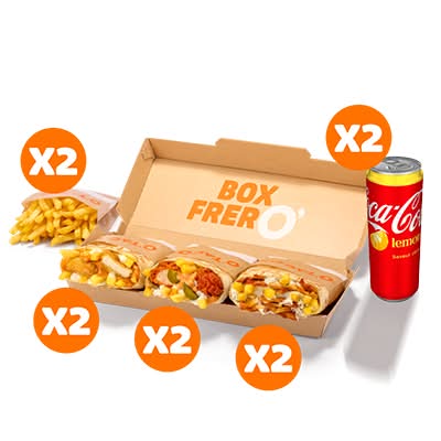 Menu Box Frero x6