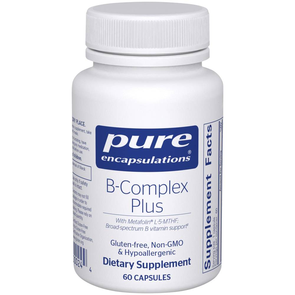 Pure Encapsulations B-Complex Plus Capsules (60 ct)