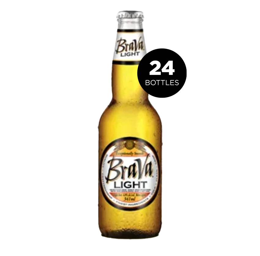 Brava Light  (24 Bottles, 341ml)