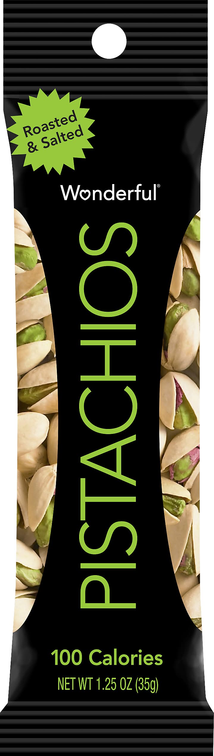 Wonderful Pistachios, Roasted & Salted (1.25 oz)