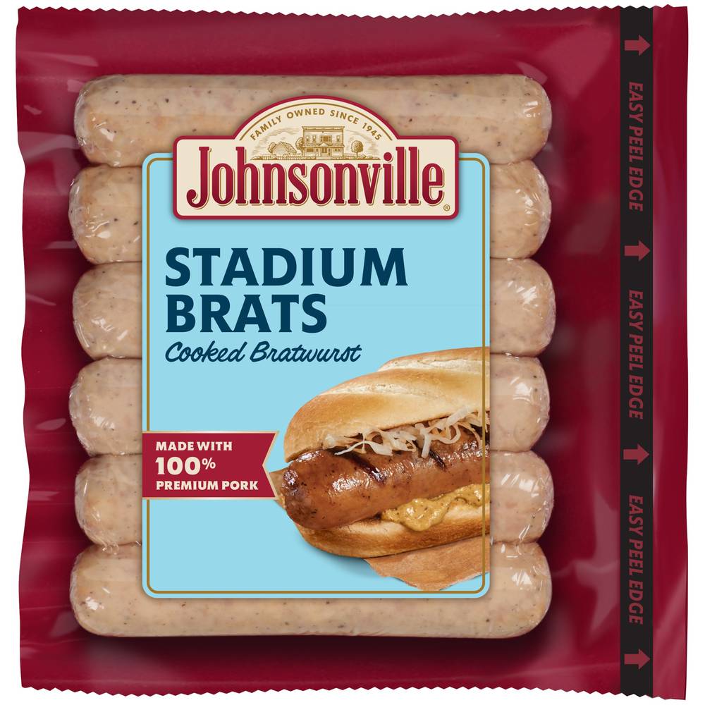 Johnsonville Stadium Brats (14 oz)