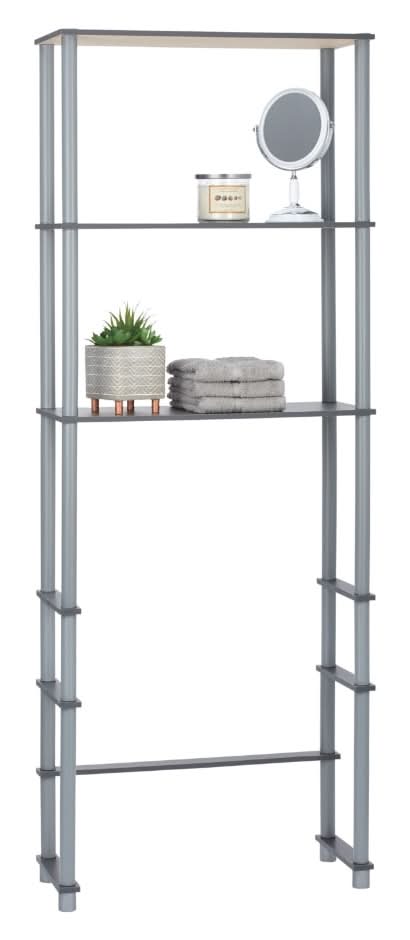 Interiors By Design Metal Over Toilet Shelves