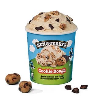 Glace Ben& Jerry's- Cookie Dough 465 ml