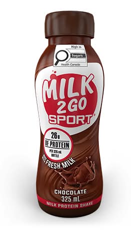 Milk 2 Go Sport Milk Protein Shake, Chocolate (325 ml)