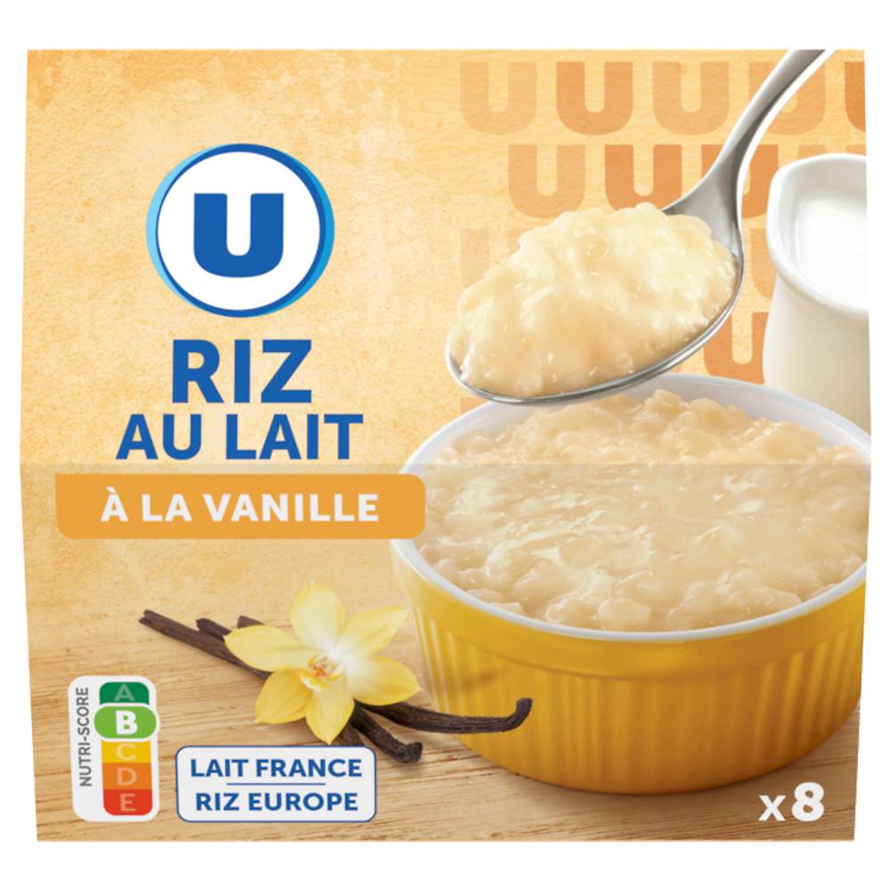 Les Produits U - Riz a lait, vanille (8)