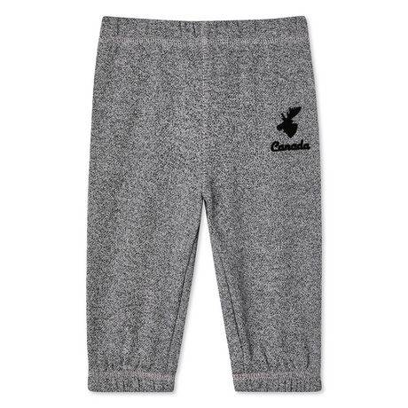 Canadiana Infants'' Gender Inclusive Jogger (Color: Grey, Size: Baby 12-18 Months)