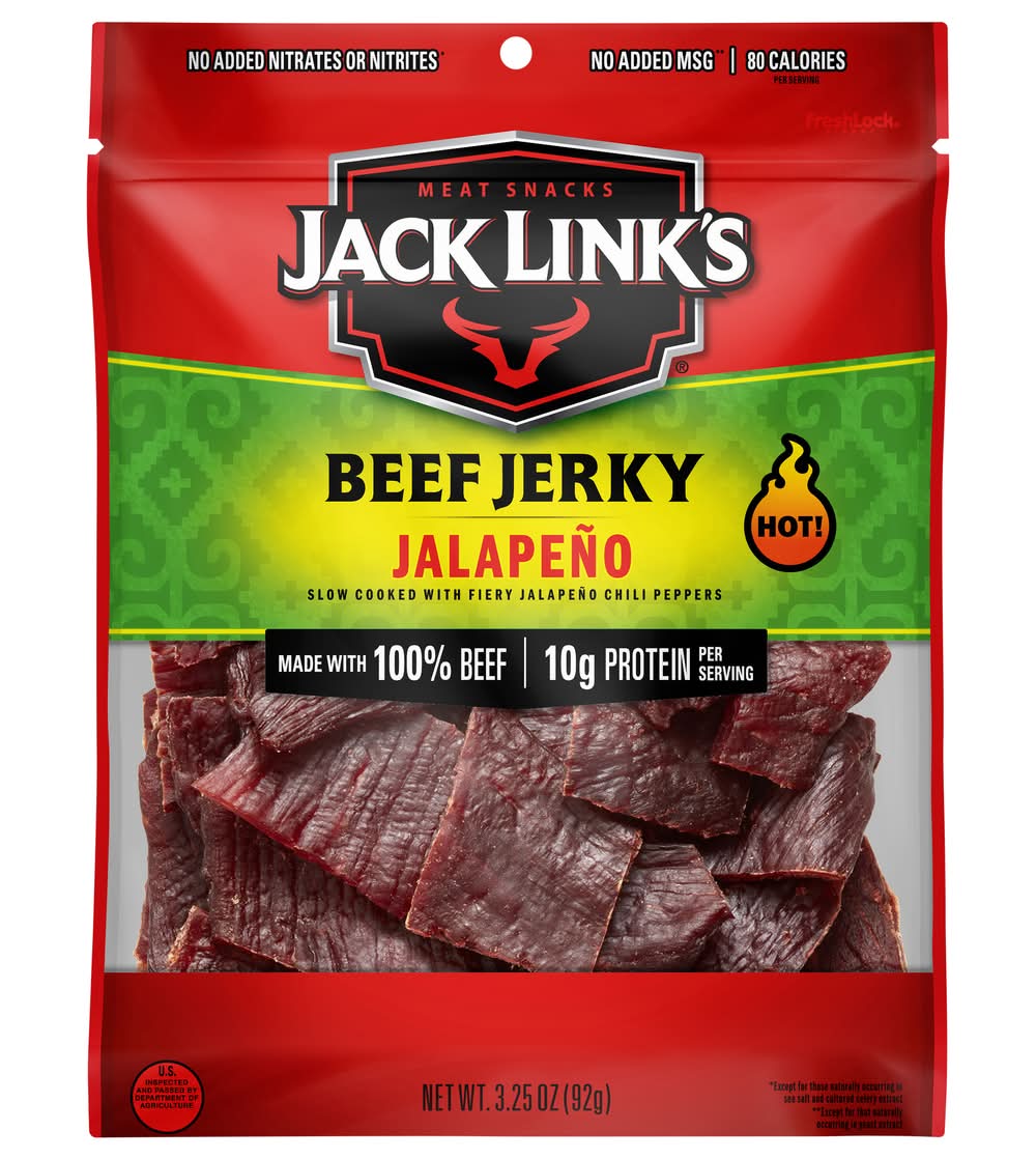 Jack Link's Beef Jerky, Jalapeno (5.2 oz)