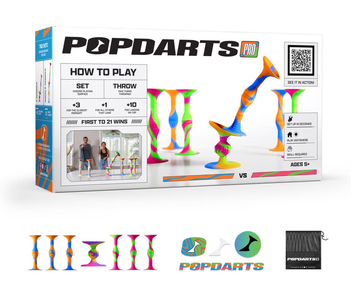 Popdarts Pro Pack Darts Neon