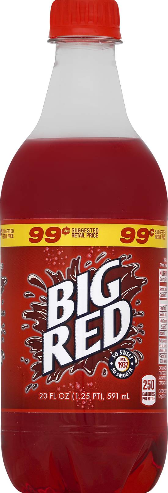 Big Red Soft Drink (20 fl oz) (red soda)