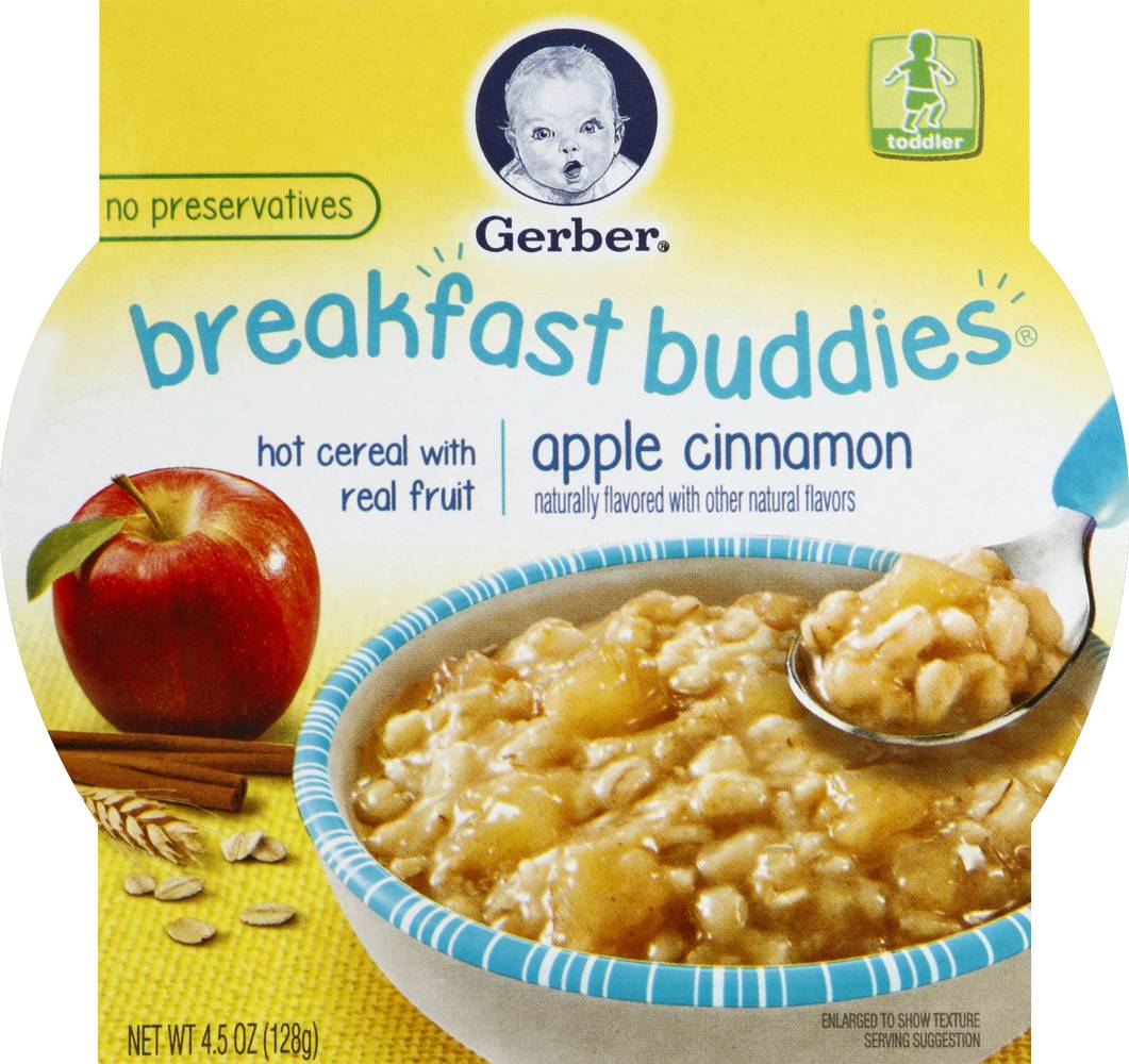 Gerber Apple Cinnamon Toddler Breakfast Buddies (4.5 oz)