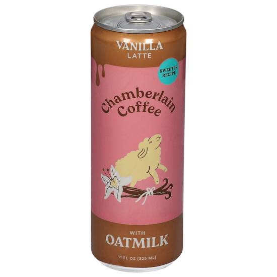 Chamberlain Coffee With Oatmilk (11 fl oz) (vanilla latte)