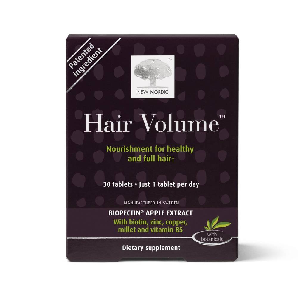 New Nordic Hair Volume Tablets, 30 Ct