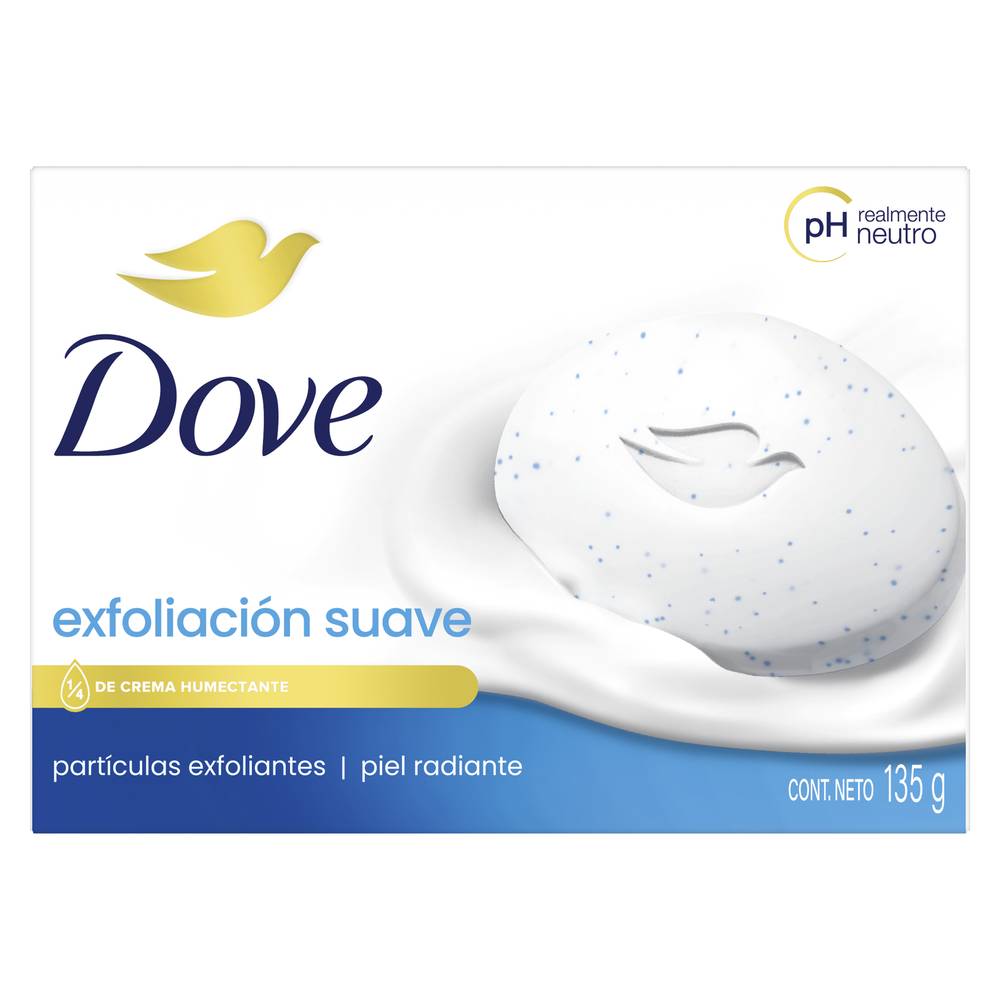 Dove · Jabón de tocador exfoliación suave