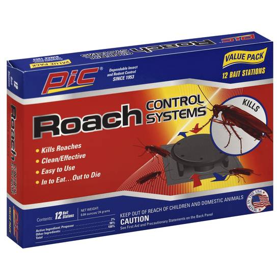 Pic Roach Control Systems Bait Stations