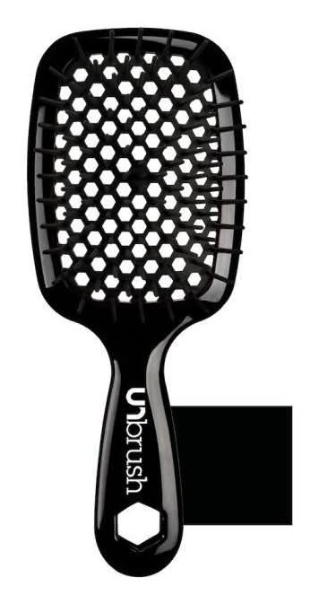 UNbrush Detangler Hair Brush, Black