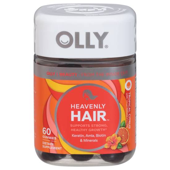 Olly Tropical Citrus Heavenly Hair (60 ct)