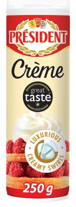 Président Vanilla, Great Taste Aerosal Crème (250g)
