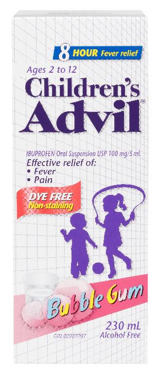 Advil Children's Ibuprofen Oral Suspension (230 ml)