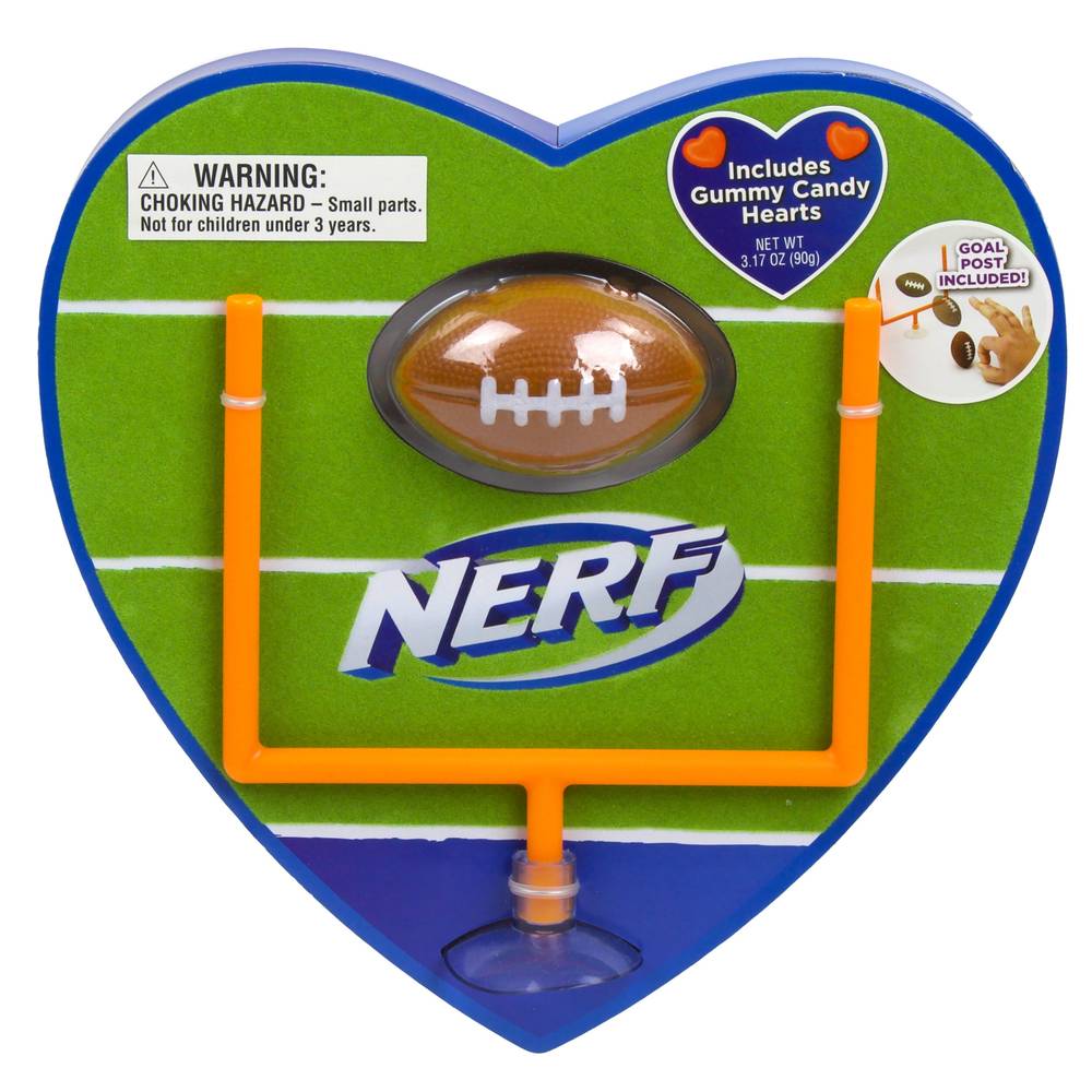 Football Nerf Heart Box, 3.17 oz