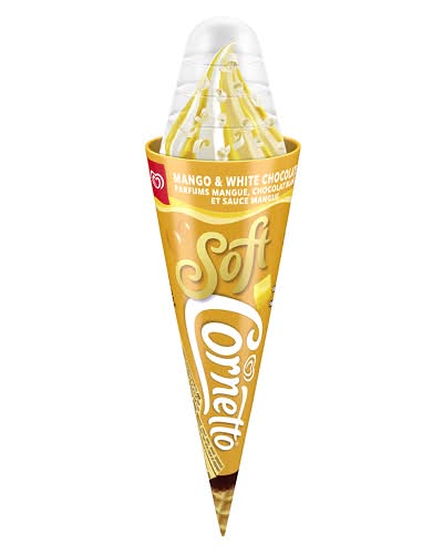 Cornetto mangue chocolat blanc