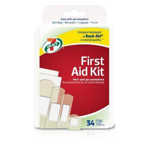 7-Select First Aid Kit 34 Count