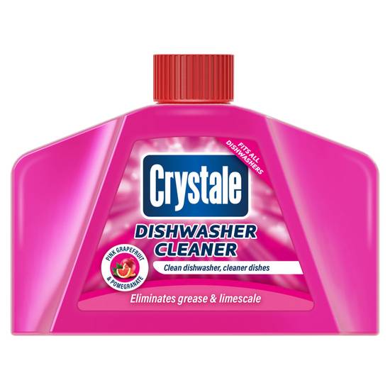 Crystale Dishwasher Cleaner Pink Grapefruit and Pomegranate 250ml