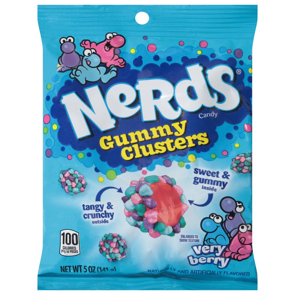 Nerds Very Berry Gummy Clusters Candy (5 oz)