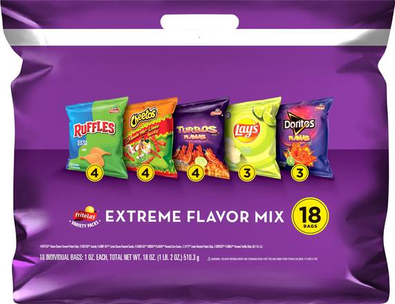 Frito-Lay Extreme Flavor Snack Mix (18 ct)