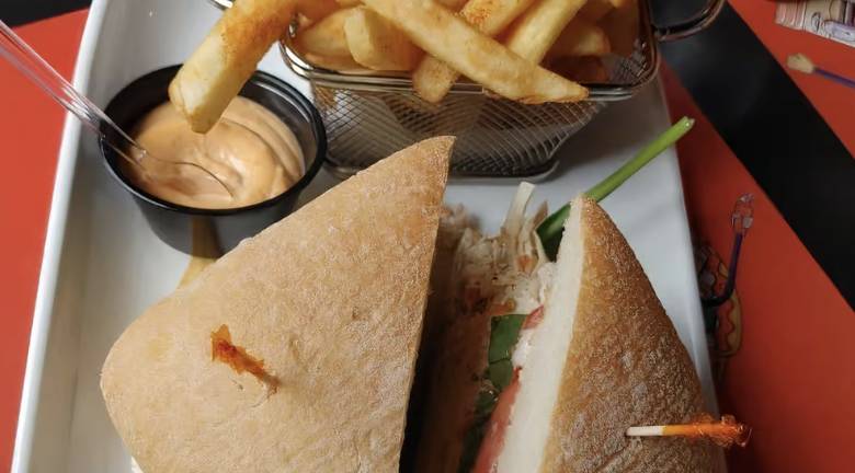 Cold Chicken Salad Sandwich