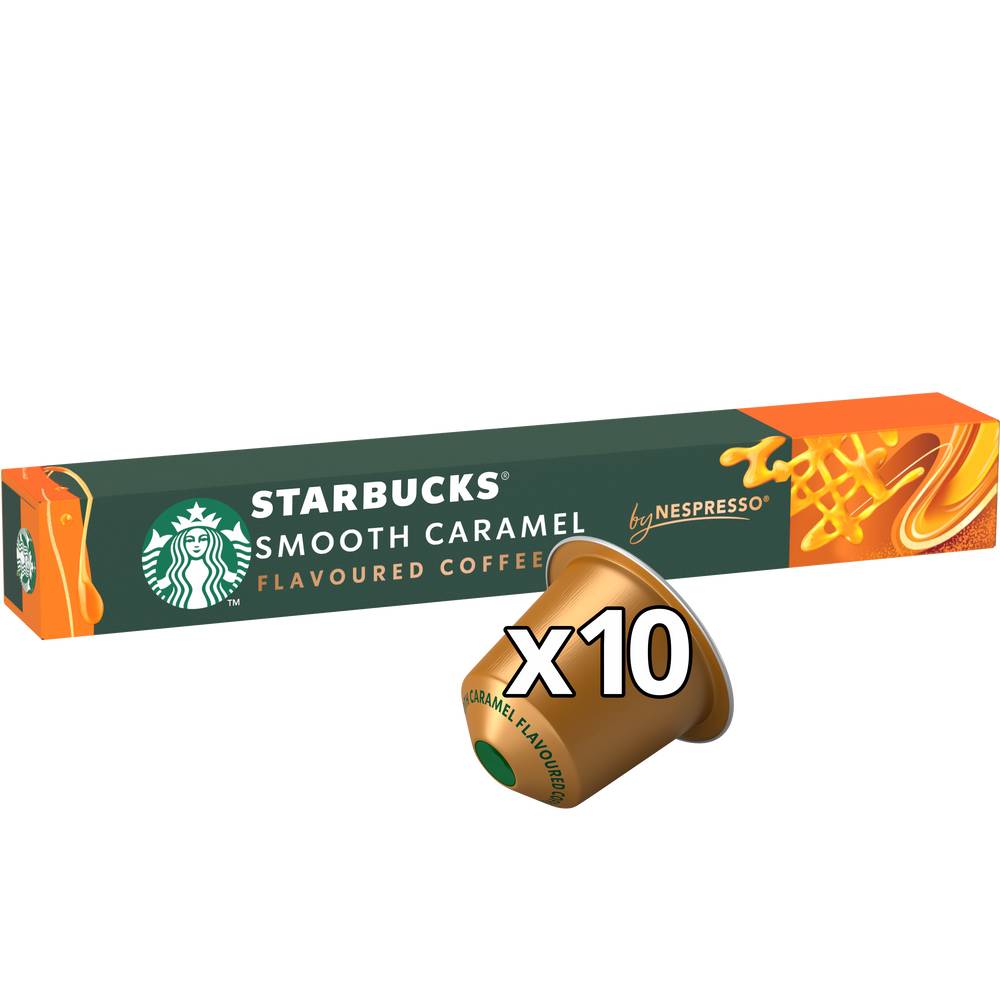 Starbucks - Café capsule caramel compatible nespresso (10)