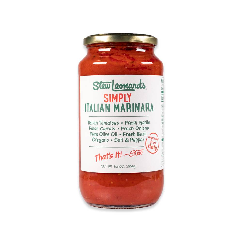 Stew Leonard's Simply Italian Marinara Sauce (32 oz)