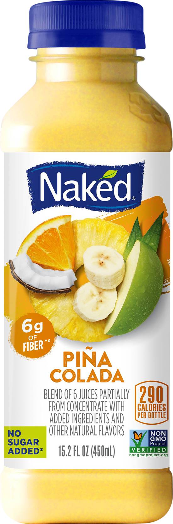 Naked 100% Juice Blend Piña Colada (15.2 fl oz)