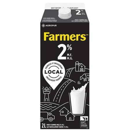 Farmers Bootleg Partly Skimmed 2% Milk (2 L)