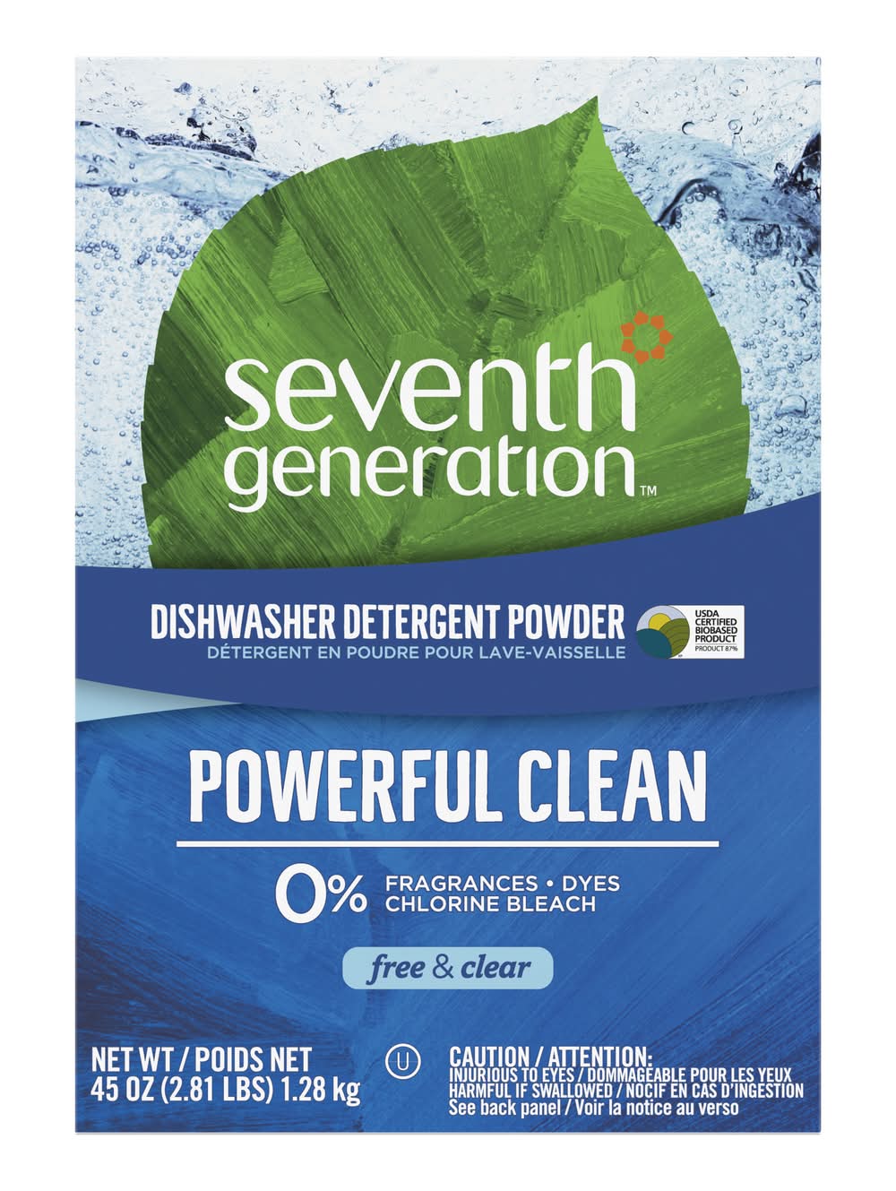 Seventh Generation Natural Dishwasher Detergent (45 oz)