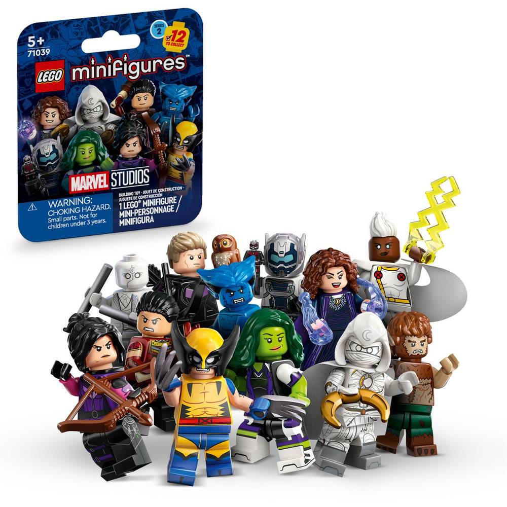 Lego® Minifigures Marvel Series 2 Blind Box 71039, Assorted Characters, 1 Ct