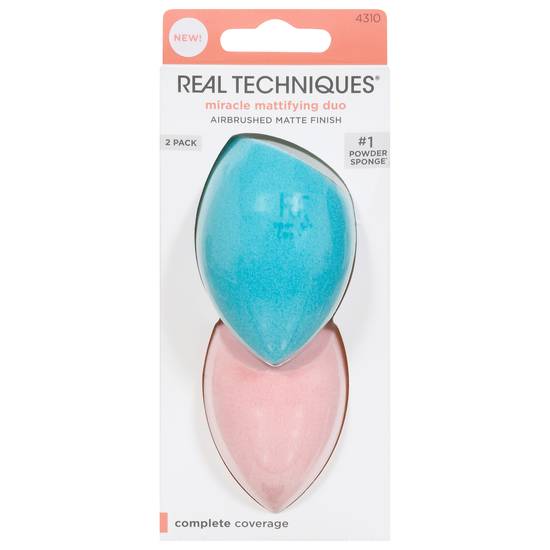 Real Techniques Miracle Mattifying Duo Sponge