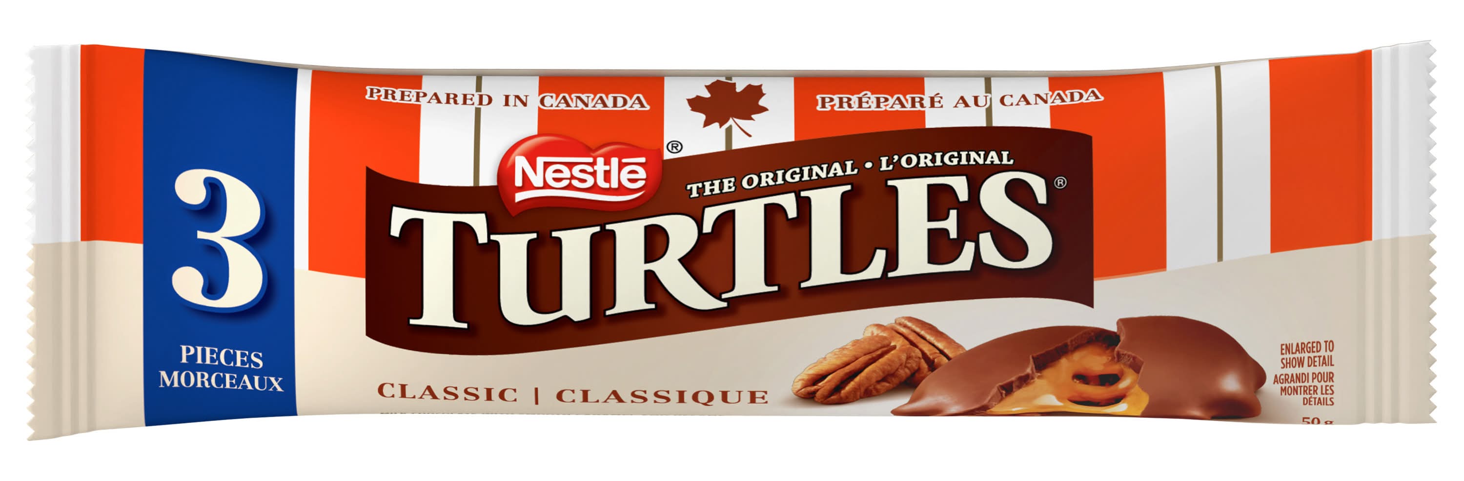 Turtles Nestle Original King Chocolate, Classic (50 g, 3 ct)