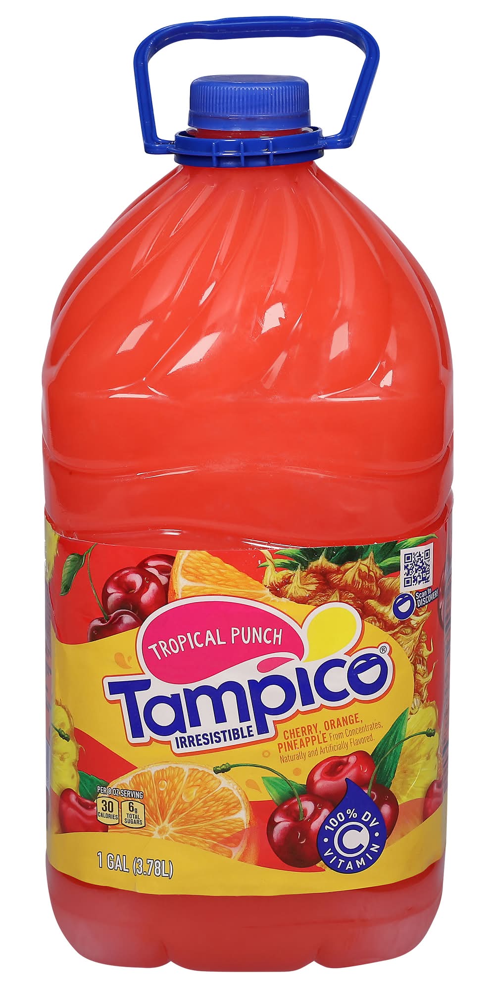 Tampico Irresistible Fruit Juice Drink, Tropical Punch (1 gal)