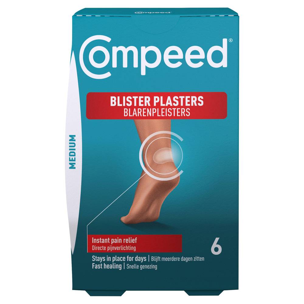 Compeed Medium Blister Plasters x6
